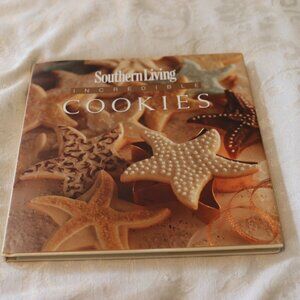 Southern Living At Home Incredible Cookies Cookbook Hardback with Dust Cover